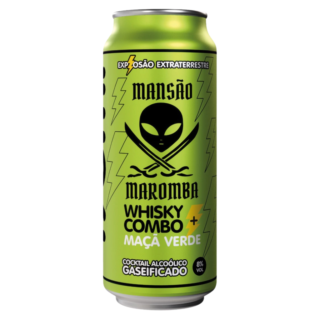 Whisky + Combo Maçã Verde 473ml (6 unidades) • Express