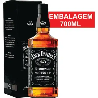 WHISKY JACK DANIEL'S 700ML - Entrega Rápida